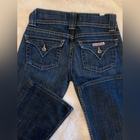 HUDSON dark wash boot cut denim jeans size 25 - Picture 7 of 12